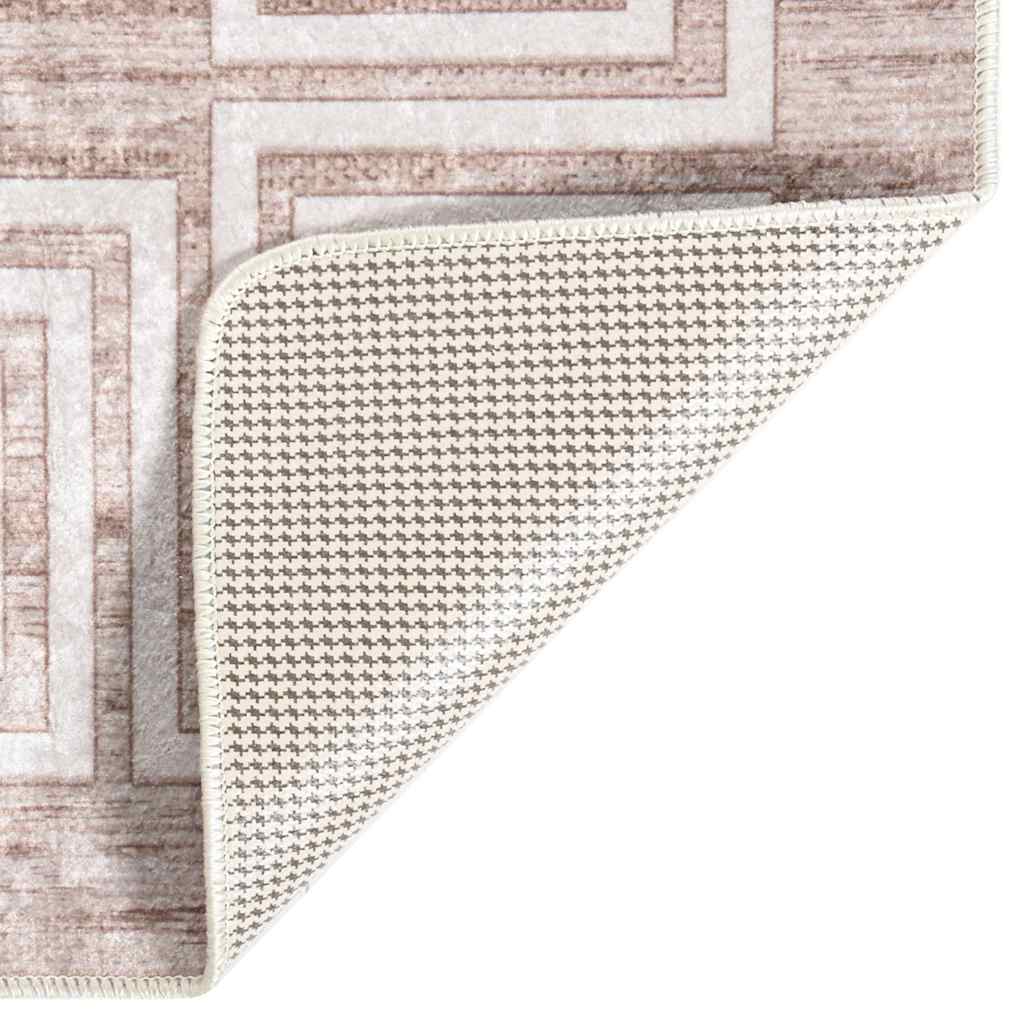 Rug Washable 190x300 cm Beige