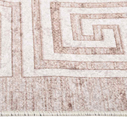 Rug Washable 190x300 cm Beige