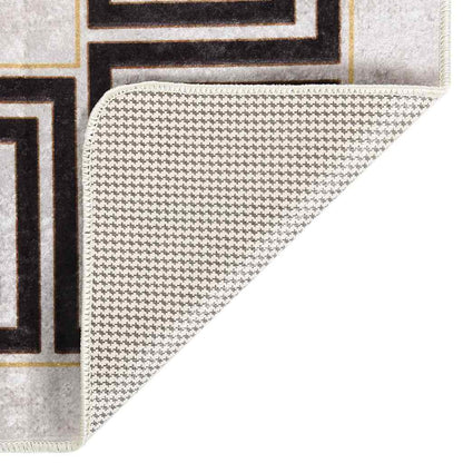 Rug Washable 80x150 cm Light Beige