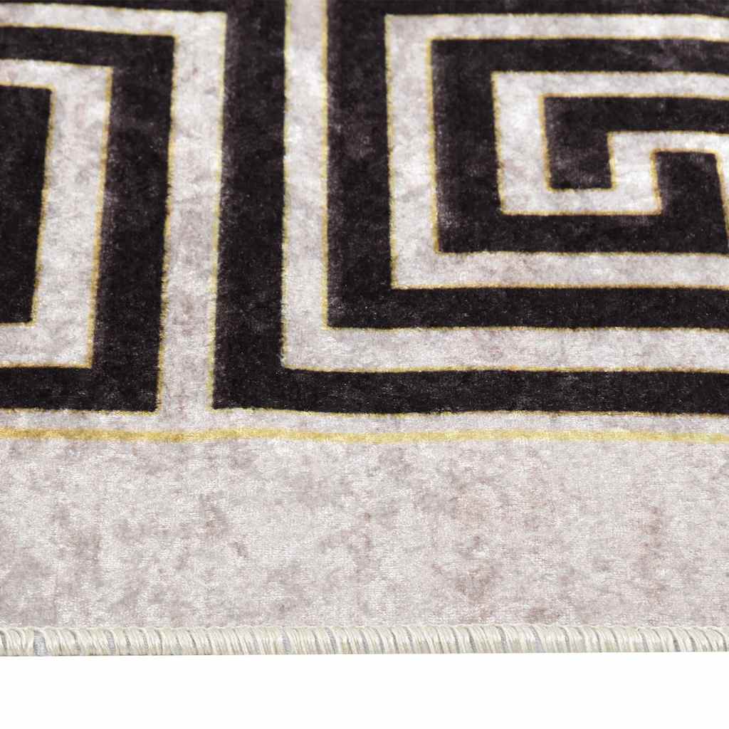 Rug Washable 80x150 cm Light Beige