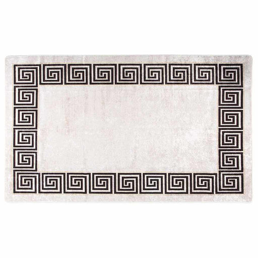 Rug | Light beige | 100% Polyester | 120x180 cm | Rug | Rectangular