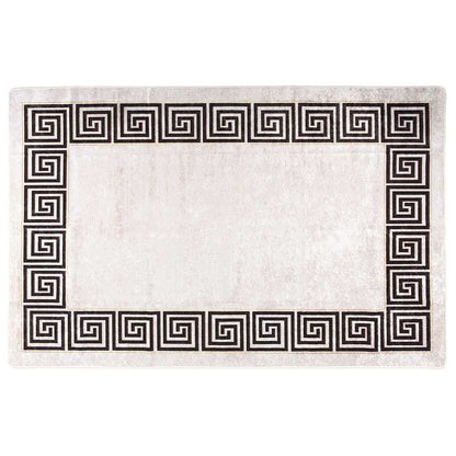 Rug Washable 160x230 cm Light Beige