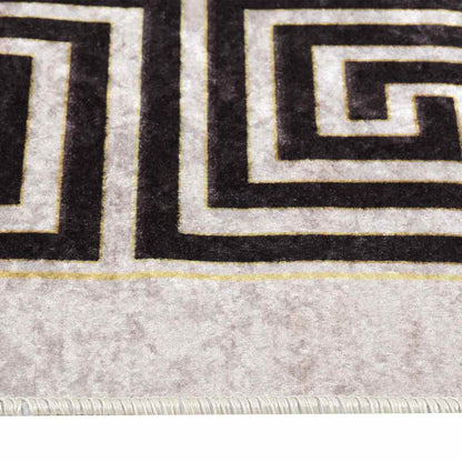 Rug Washable 160x230 cm Light Beige