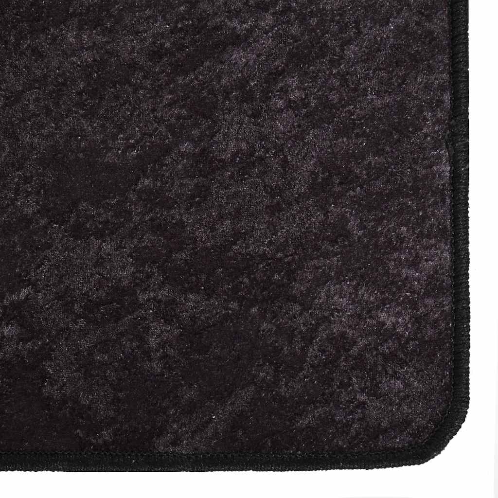 Rug Washable 80x150 cm Anthracite