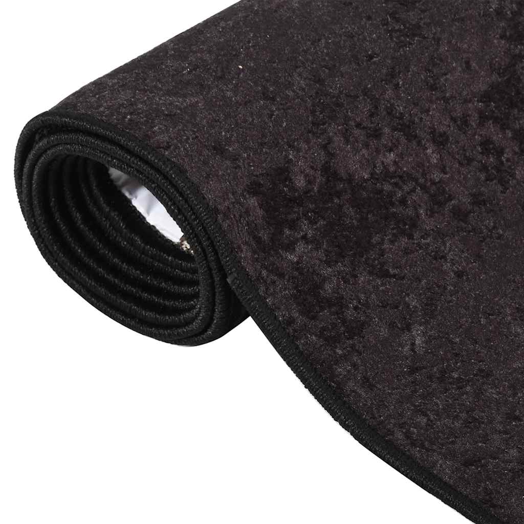 Rug Washable 80x150 cm Anthracite