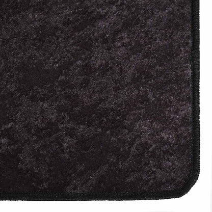 Rug Washable 80x300 cm Anthracite