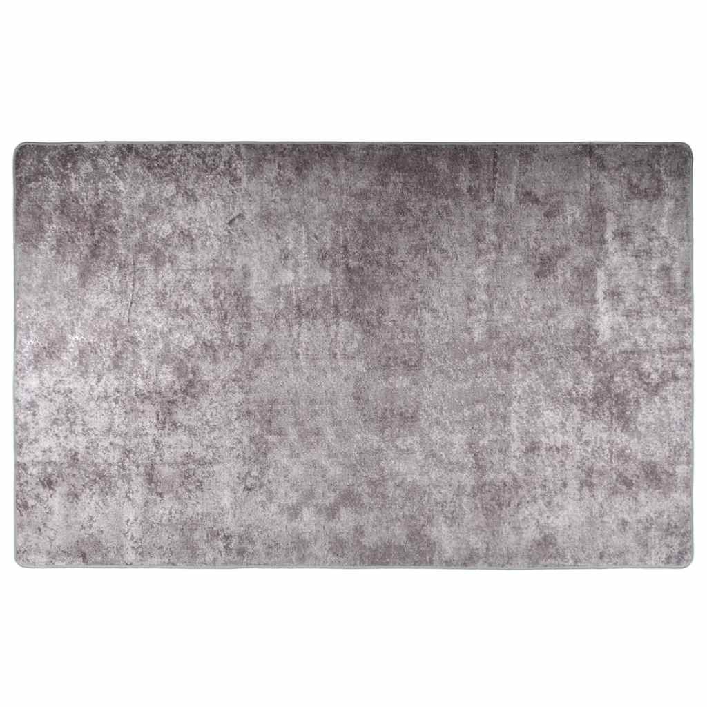 Rug | Grey | 100% Polyester | 160 x 230 cm | Rug | Rectangular | Modern