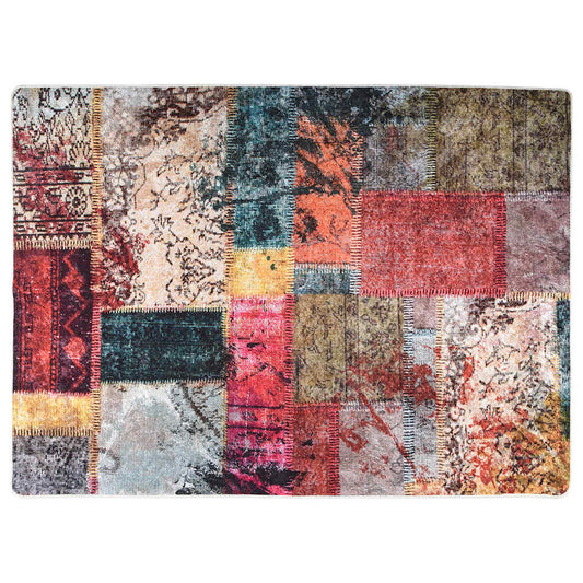 Rug | Multicolour | 100% Polyester | 120 x 180 cm | Rug | Rectangular
