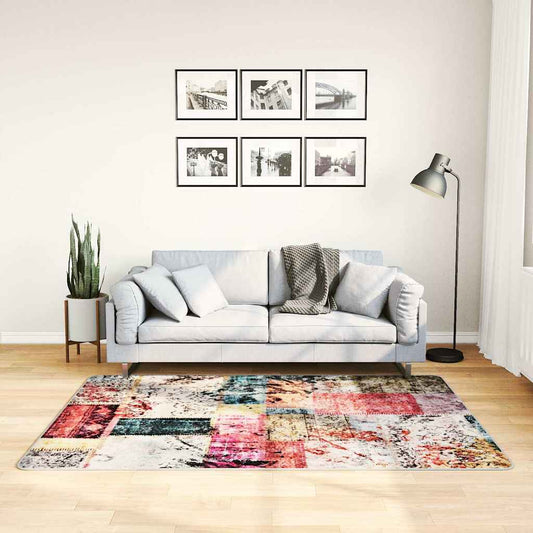 Rug | Multicolour | 100% Polyester | 120 x 180 cm | Rug | Rectangular