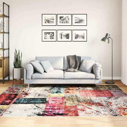 Rug | Multicolour | 100% Polyester | 160x230 cm | Area Rug | Rectangular