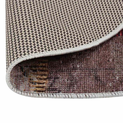 Rug | Multicolour | 100% Polyester, Velvet | 120 cm Diameter | Rug