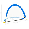 Children Football Goals 2 pcs Set with Storage Bag 119x82x84.5 cm