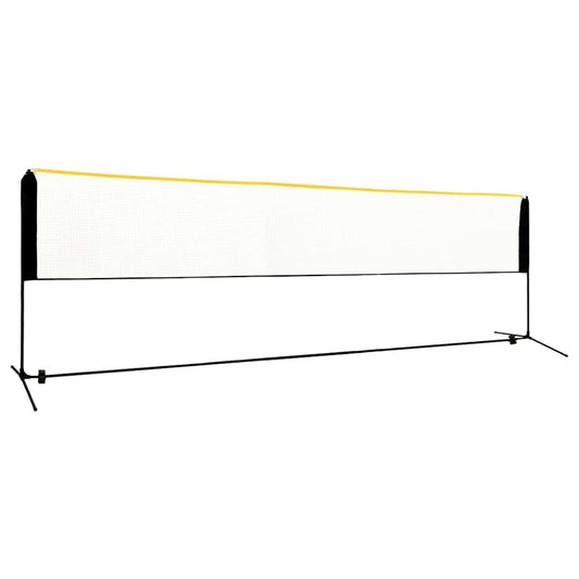 Adjustable Badminton Net 500x103x94-158 cm Metal