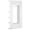 Hallway Cabinets 2 pcs White Engineered Wood