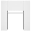 Hallway Cabinets 2 pcs White Engineered Wood