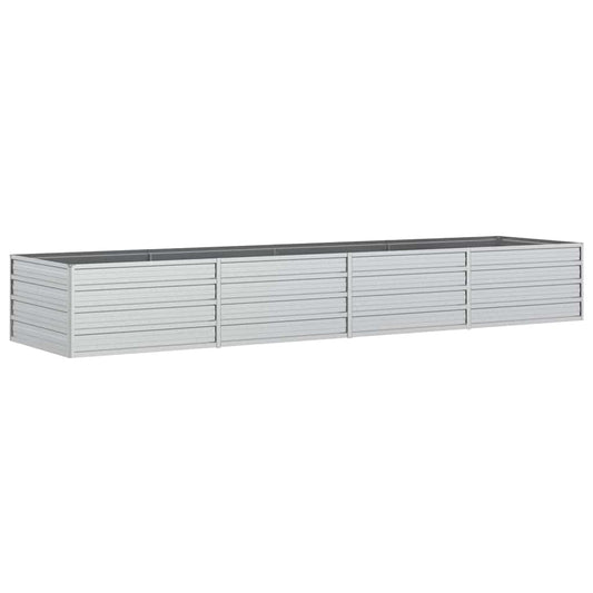 Garden Raised Bed | Silver | Galvanized steel | Large