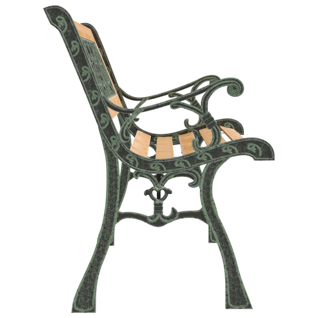 317118 vidaXL Garden Bench 122 cm Solid Firwood
