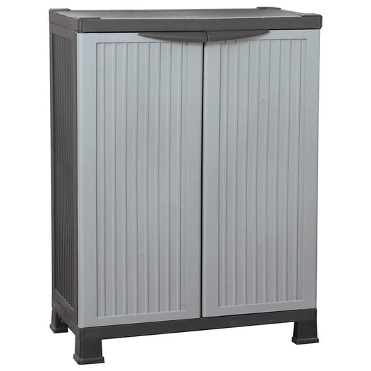 Cabinet | Grey | Plastic | Compact | Cabinet | Rectangular | Modern