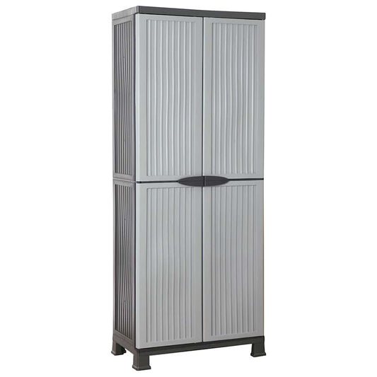 Cabinet | Grey | Plastic | Compact | Storage Cabinet | Rectangular