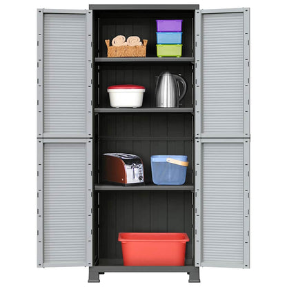Plastic Cabinet 68x39x171.5 cm