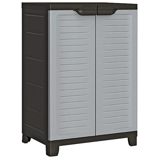 Cabinet | Grey | Plastic | Compact | Cabinet | Rectangular | Modern