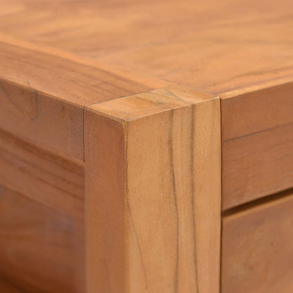 TV Stand 47.2"x15.7"x17.7" Solid Wood Teak