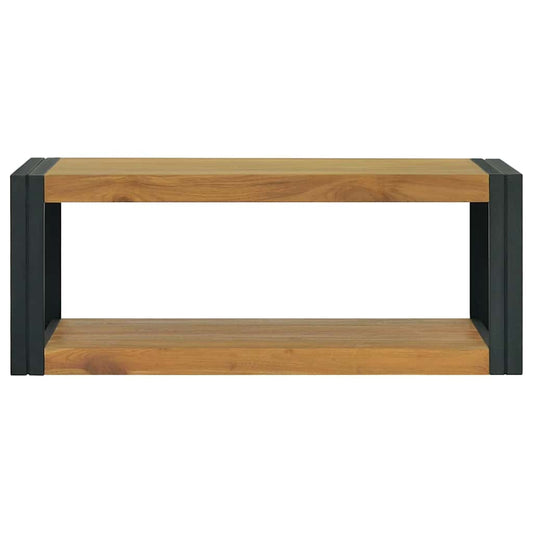 Bathroom Cabinet | Natural Teak | Solid Teak Wood | 90 x 45 x 35 cm