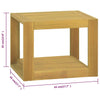 Bathroom Cabinet 45x45x35 cm Solid Wood Teak