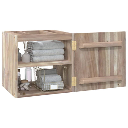 Wall-mounted Bathroom Cabinet 41x38x40 cm Solid Wood Teak