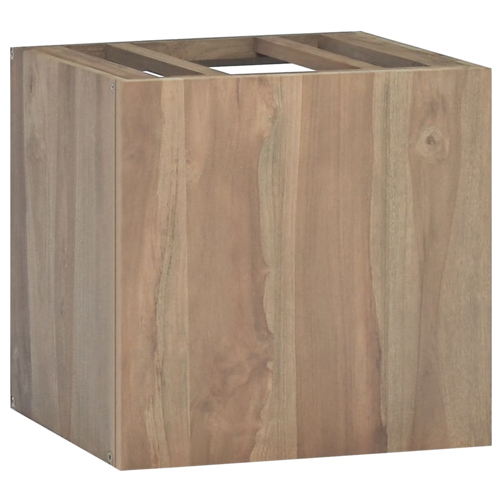 Wall-mounted Bathroom Cabinet 46x25.5x40 cm Solid Wood Teak