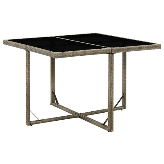 Garden Table | Grey and Black