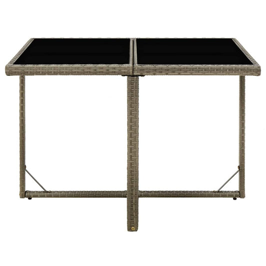 Garden Table | Grey and Black