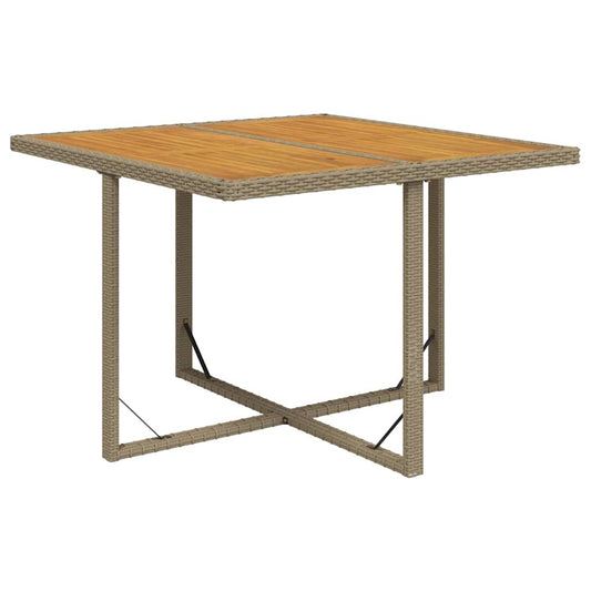Garden Table | Beige and black