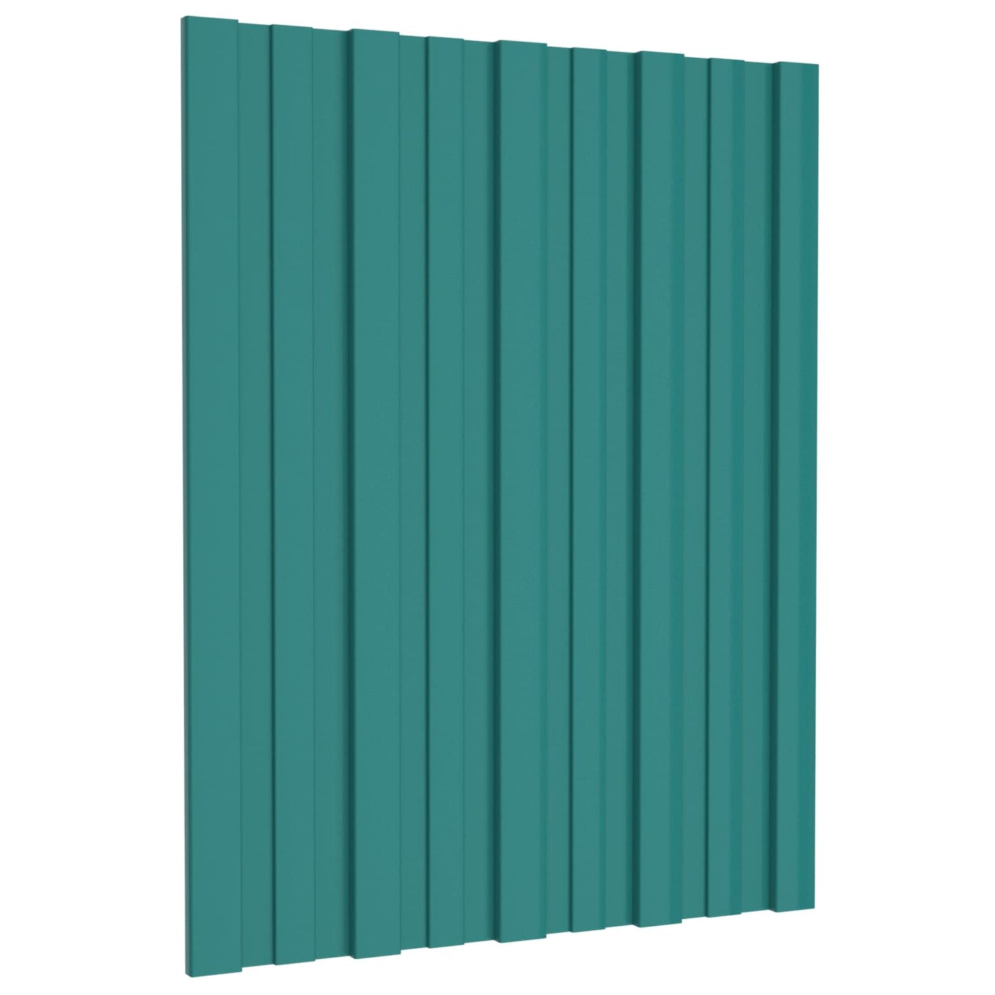 Roof Panel 36 pcs Green 60 x 45 cm Galvanised steel