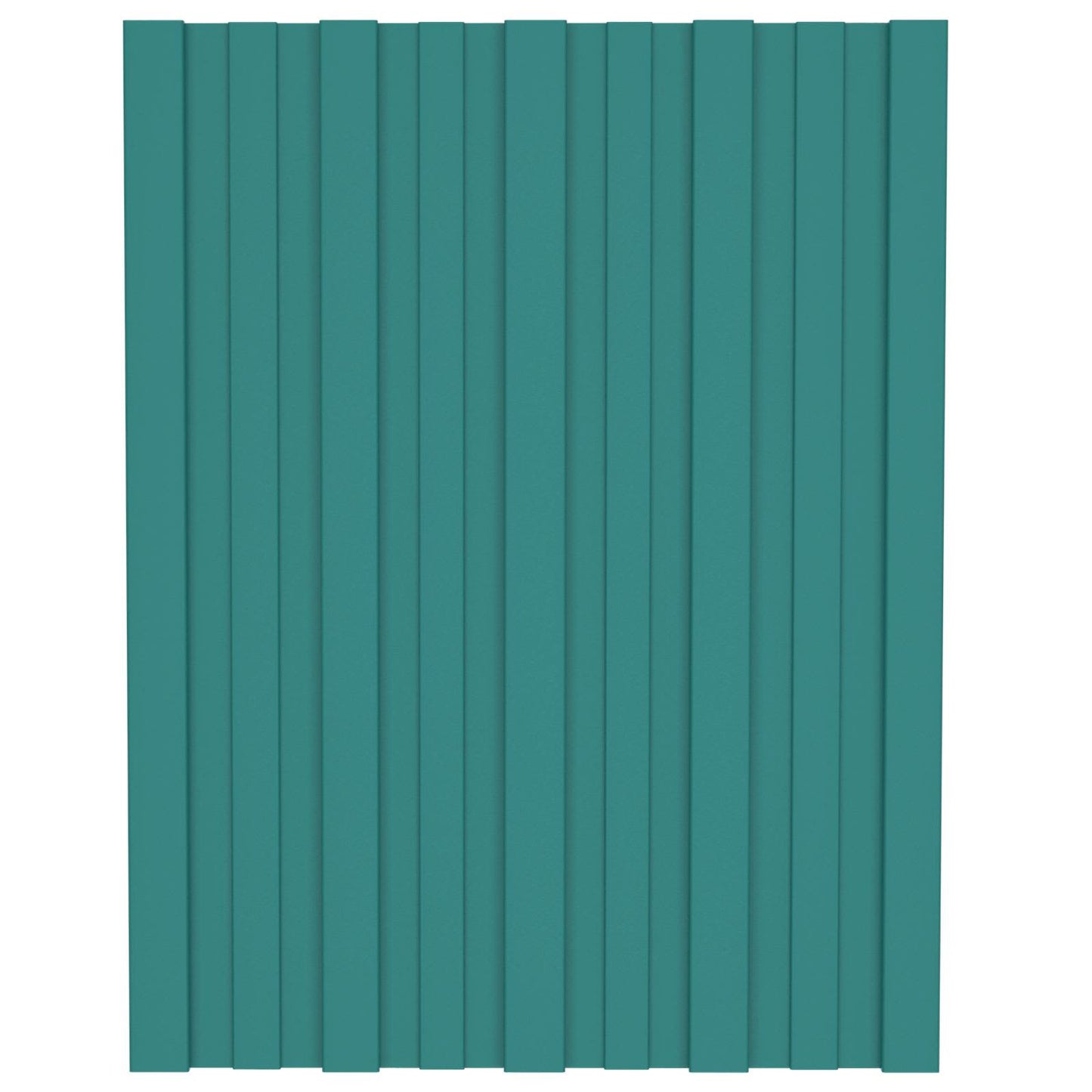 Roof Panel 36 pcs Green 60 x 45 cm Galvanised steel