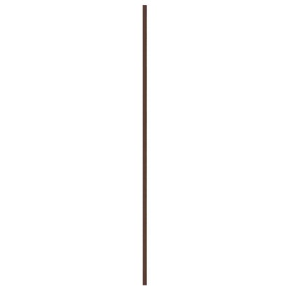 Roof Panel 12 pcs Brown 31.50 x 17.72 in Galvanised steel
