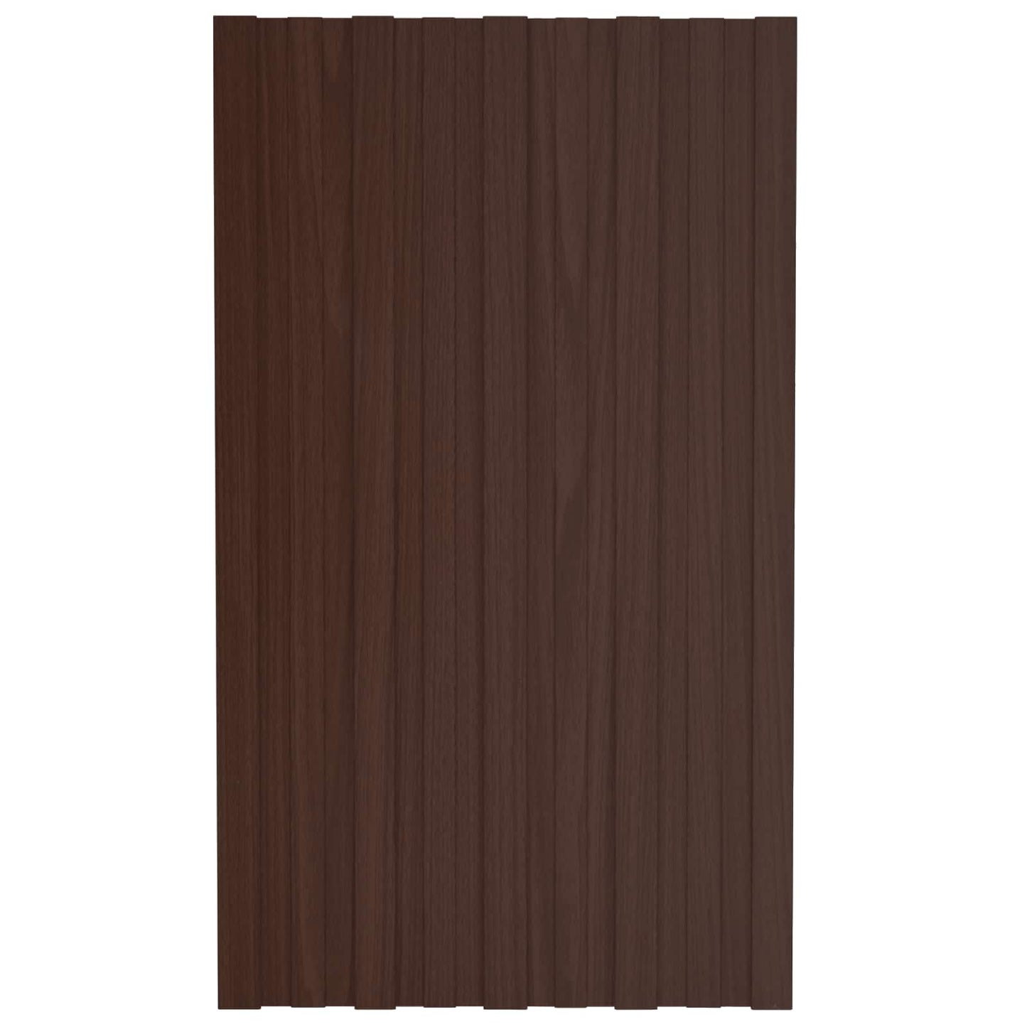 Roof Panel 36 pcs Brown 31.50 x 17.72 in Galvanised steel
