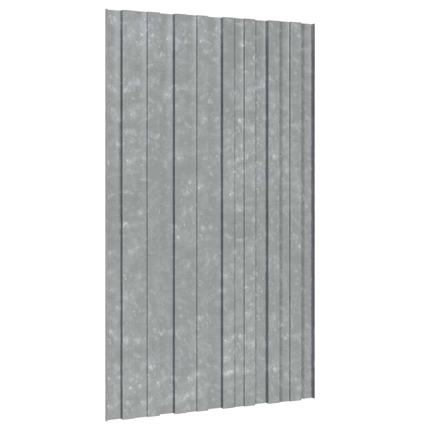 Roof Panel 36 pcs Silver 31.50 x 17.72 in Galvanised steel