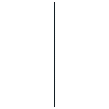 Roof Panel 12 pcs Anthracite 39.37 x 17.72 in Galvanised steel