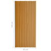 Roof Panels 36 pcs Galvanized Steel Natural 39.4"x17.7"