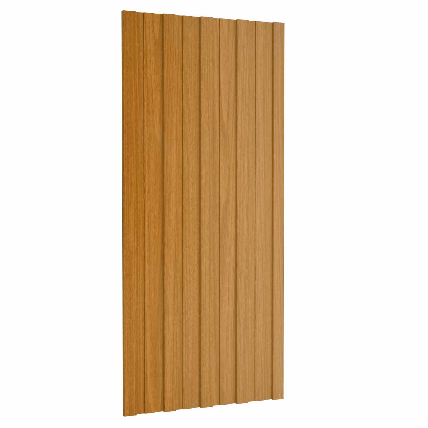 Roof Panel 36 pcs Natural 100 x 45 cm Galvanised steel