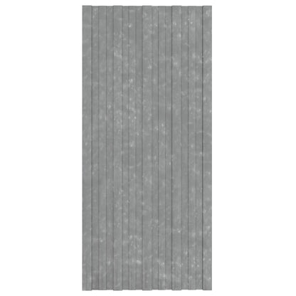 Roof Panel 12 pcs Silver 39.37 x 17.72 in Galvanised steel