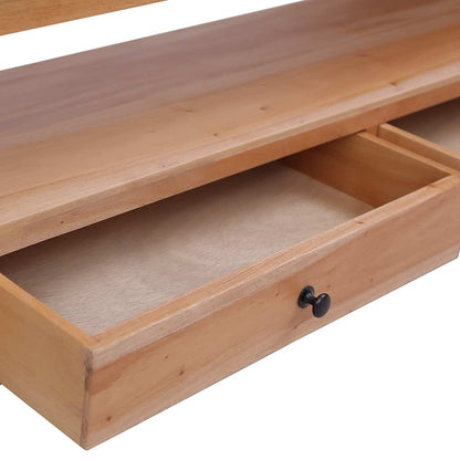 TV Cabinet 115x30x40 cm Solid Mahogany Wood