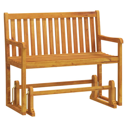 Swing Bench | Brown | Solid acacia wood | 110 cm | Swing Bench