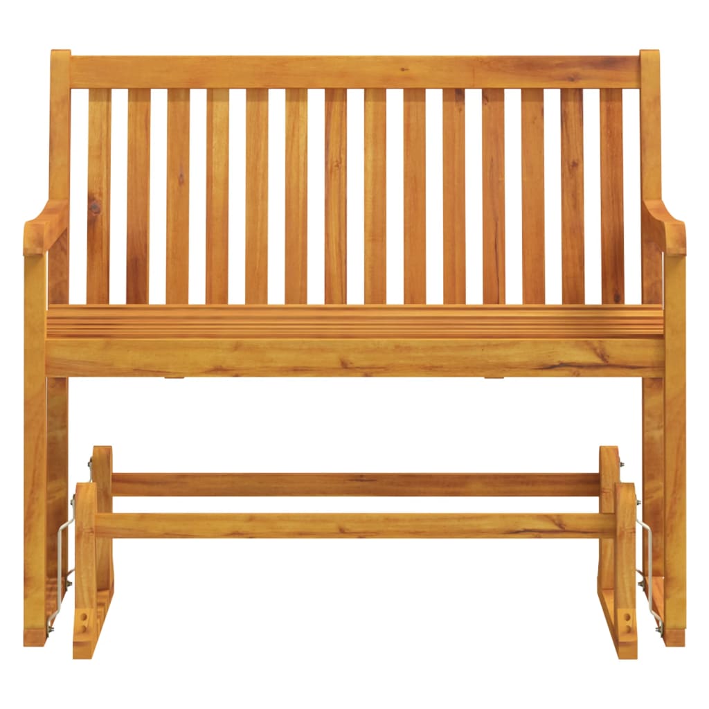 Swing Bench | Brown | Solid acacia wood | 110 cm | Swing Bench