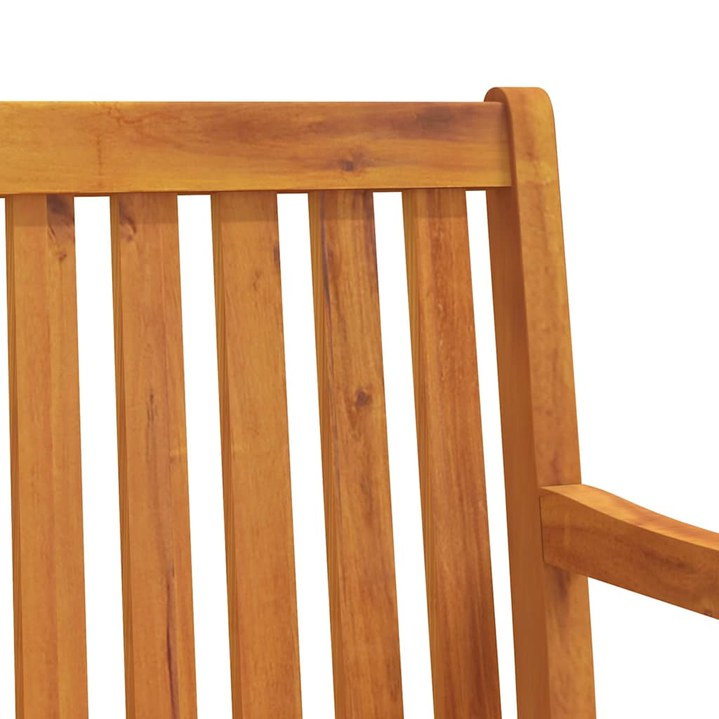Swing Bench | Brown | Solid acacia wood | 110 cm | Swing Bench