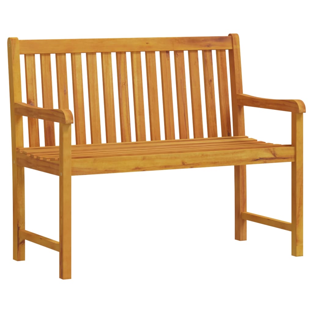 Garden benches 1-Seater 110 x 55.5 x 90 cm Solid Acacia Wood