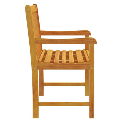 Garden benches 1-Seater 110 x 55.5 x 90 cm Solid Acacia Wood