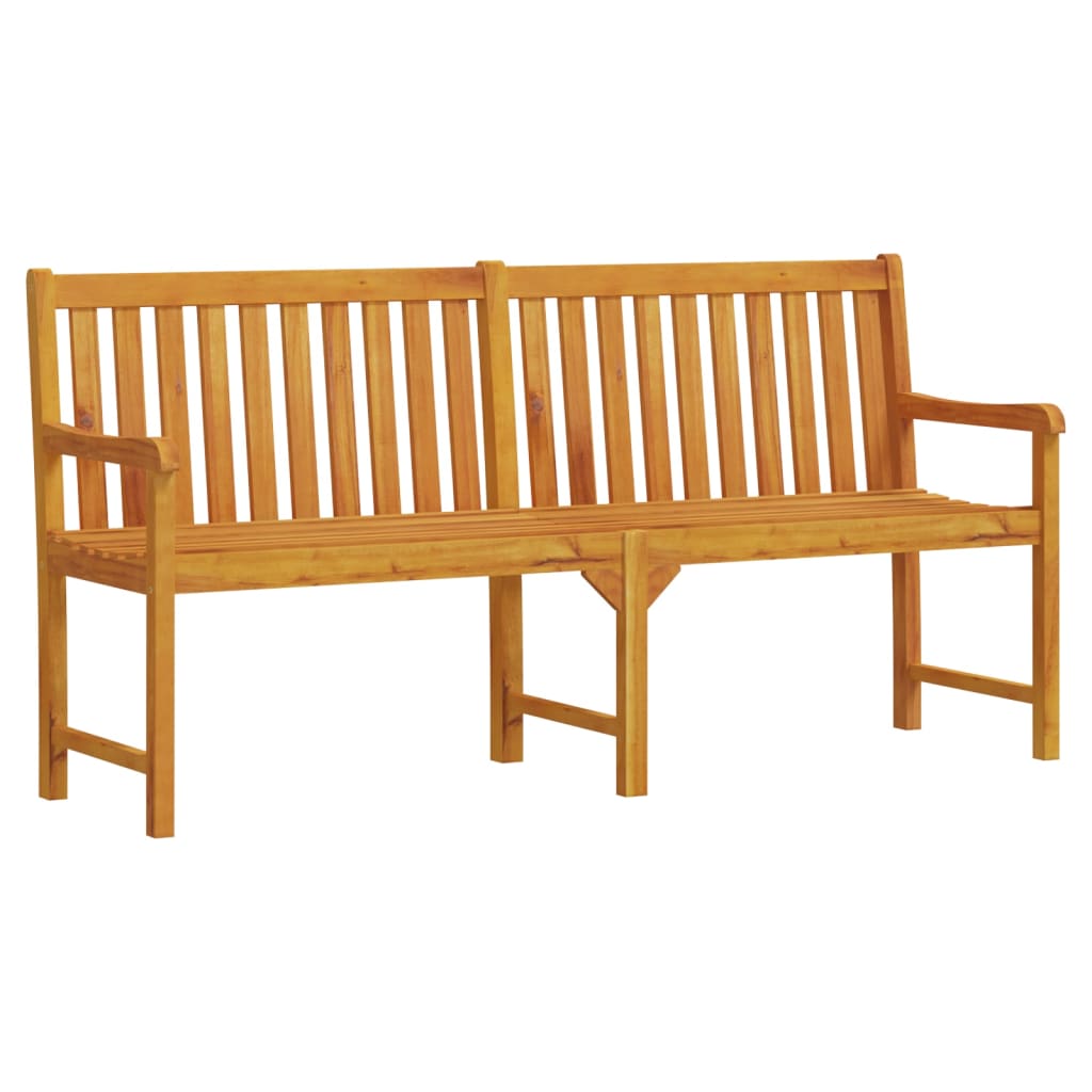 Garden benches 1-Seater 180 x 55.5 x 90 cm Solid Acacia Wood