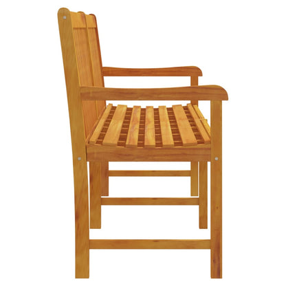 Garden benches 1-Seater 219 x 55.5 x 90 cm Solid Acacia Wood
